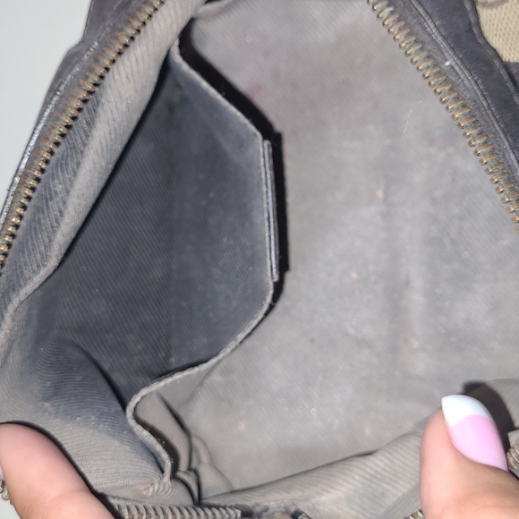 GUCCI**SHERRY LINE**EXTRA WIDE STRIPE** MAKE UP BAG - Picture 16 of 17